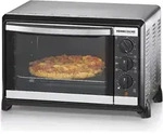 Kleinbackofen BG1055/E, 18 Liter, 7 Heizarten, 1050 Watt - Schwarz/Silber
