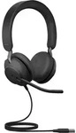 Jabra Evolve2 40 SE MS Stereo - Headset - On-Ear - kabelgebunden - USB-A -