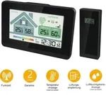Funk-Wetterstation mit L&uuml;ftungsempfehlung 1x Sensor LCD Farb Display