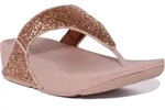 Fitflop Lulu Glitzer Damen Gummizehenstegsandalen mit Kristallkomfort in...