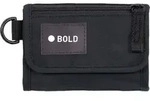 L&auml;ssig Bold Geldb&ouml;rse / Portemonnaie Schwarz - Schwarz