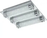 EGLO LED Deckenleuchte Tolorico, 3 flammige Deckenlampe Bad, Badezimmer Lampe...