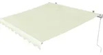 Gelenkarmmarkise 295x200cm Markise Balkon Terrasse Sonnenschutz Hellbeige...