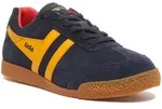 Gola Classics Harrier Frauen Schn&uuml;rung Wildleder Leder Turnschuhe Mar e Sonne...