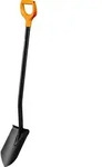 Fiskars Solid G&auml;rtnerspaten spitz &ndash; Spaten f&uuml;r harte und steinige B&ouml;den &ndash;