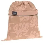 Bold School String Bag Bold Leaves caramel - Beige