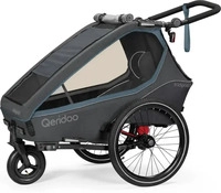 Qeridoo Q-KDG1-23-NB, Qeridoo Kidgoo 1 - Kinderfahrradanh&auml;nger f&uuml;r 1 Kind,...