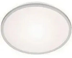 LED Deckenleuchte Backlight 4000K silber Metall-Kunststoff &Oslash;28cm 15W Briloner -