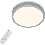 LED Deckenleuchte Sternenhimmel dimmbar Fernbedienung silber &Oslash;28cm Briloner -...