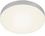 LED Aufbauleuchte Rahmenlos IP20 21W silber Metall-Kunststoff &Oslash; 27,8 cm Briloner