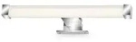 LED Spiegel-Aufbauleuchte, chrom, LED/8W - Silber