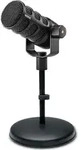 Rode Podmic USB XLR Sprecher-Mikrofon mit Tisch-Stativ - Schwarz