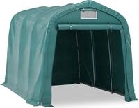 vidaXL Garagenzelt PVC 2,4x3,6 m Gr&uuml;n