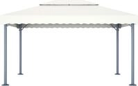 vidaXL Pavillon 400 x 300 cm Creme Aluminium