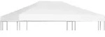 vidaXL Pavillondach 270 g/m2 4x3 m Wei&szlig; - Wei&szlig;