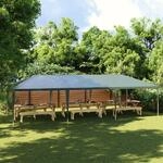 vidaXL Profi-Partyzelt 4&times;9 m Gr&uuml;n 90 g/m&sup2;