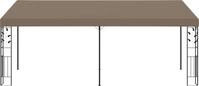 vidaXL Wand-Pavillon 6x3x2,5 m Taupe