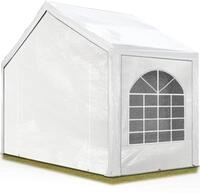 TOOLPORT Hochwertiges Partyzelt 3x2 m Pavillon Zelt PE Plane 450 N Gartenzelt