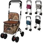 Mobiclinic Rollator mit Korb Shopper rollator Einkaufstasche und Sitz