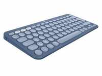 Logitech K380 for Mac - Mini, Bluetooth, QWERTY, Blau | 920-011176