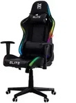 Elite Gaming Stuhl | Ergonomischer B&uuml;rostuhl - RGB-LED Schreibtischstuhl - PC Gamer