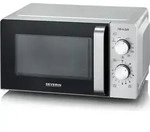 Severin MW 7780 2 in 1 mit Grillfunktion - Schwarz/Silber