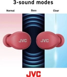 JVC True Wireless Bluetooth-Kopfh&ouml;rer HA-Z66T Gumy Mini IPX4 23 Std. Rot - Rot