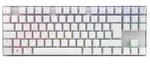 Cherry Keyboard Xtrfy MX 8.2 TKL WL RGB Gaming MX BROWN [DE] white - Wei&szlig;