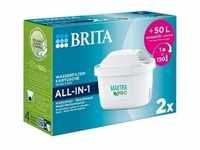 Brita Wasserfilter-Kartusche 2er Maxtra Pro ALL-IN-1 - Filterwasser (1er Pack)