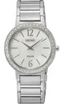 Seiko Solar SUP467P1 Damenarmbanduhr - Silber