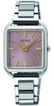 Seiko SWR077P1 Damenuhr eckige Damenuhr 26mm 5ATM - Silber