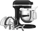 KitchenAid 5KSM70SHXEBM, Standmixer, Schwarz, Schlagen, Kneten, Mixen, 1,09 m, 6,6 l,