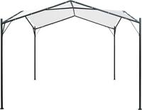 vidaXL Pavillon 3x3x2,6 m Wei&szlig; 180 g/m&sup2;
