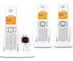 Alcatel F530, DECT-Telefon, Kabelloses Mobilteil, Freisprecheinrichtung, 50
