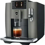 Jura - E8 Dark Inox Kaffeemaschine - Schwarz/Grau