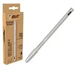 BIC Cristal Renew, Clip, Stick-Kugelschreiber, Nachf&uuml;llbar, Schwarz, 1...