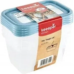 keeeper Tiefk&uuml;hldosenset 4-teilig, Wiederbeschreibbarer Deckel, 4 x 750 ml,...