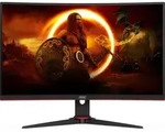 AOC G2 C27G2E/BK, 68,6 cm (27"), 1920 x 1080 Pixel, Full HD, 1 ms, Schwarz, Rot