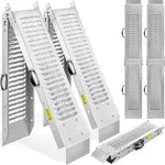 MONZANA&reg; 2X Auffahrrampe 400kg (je 200kg) klappbar Laderampe verzinkter Stahl