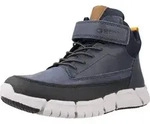 Geox J Flexyper B Kinderschuhe Jungen Schn&uuml;rstiefel Blau Freizeit, Schuhgr&ouml;&szlig;e:31
