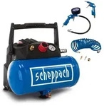 Scheppach Kompressor HC06 mit Zubeh&ouml;rset | 230V | 1200 W Leistung | 8 bar