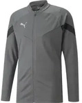 Puma teamFINAL Herren Trainingsjacke grau schwarz Gr S - Grau - S