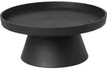 Broste Copenhagen Copenhagen Holger Kerzenplatte Alu black &Oslash; 24 cm - Schwarz