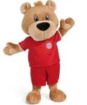 Kuscheltier FC BAYERN B&auml;r Berni mit Trikot 80cm 49076 NICI GREEN