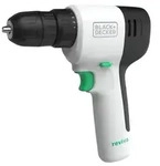 Black & Decker REVDD12C-QW, Handbohrmaschine, Ohne Schl&uuml;ssel, Wei&szlig;, 1 cm, 2,5 cm, 1