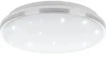 EGLO LED Deckenlampe Marunella-S, &Oslash; 34 cm, Kristall Deckenleuchte, K&uuml;chenlampe