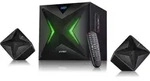 F&D F550X, 2.1 Kan&auml;le, 56 W, Schwarz, 1,5 m, 28 W, 130 - 20000 Hz - Schwarz