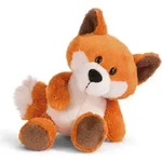 Fuchs Kuscheltier NICI Fridalie 15cm gr&uuml;n schlenkernd Pl&uuml;sch Spielzeug - Gr&uuml;n