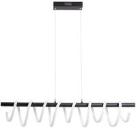Pendelleuchte - LED Pendelleuchte "BELLEZA" L: 100cm schwarz, H&auml;ngelampe im Design