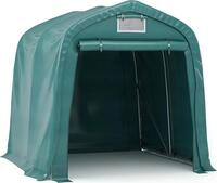 vidaXL Garagenzelt PVC 2,4x2,4 m Gr&uuml;n